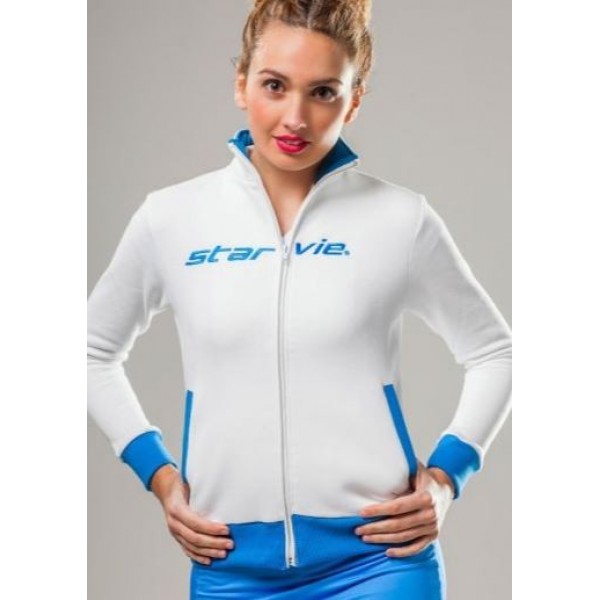 Jaqueta de remo STARVIE roupas poder branco azul