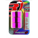 Blister Bullpadel 3 Overgrips GB1201 Comfort Perforated Pink Fluor