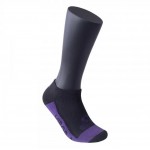 Multicolor Black Violet Invisible Vibora Socks 1 Par