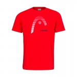 Cotton Head Club Camiseta Carl Red White