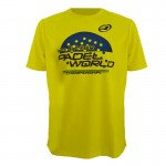 Bullpadel World Minors Yellow Fluor Junior T-Shirt - Oferta Barato Outlet