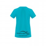 Camiseta Feminina Turquesa do Torneio PadelPoint