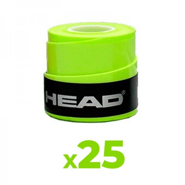 Overgrip Head Xtreme Soft Yellow 25 Unidades - Oferta Barato Outlet