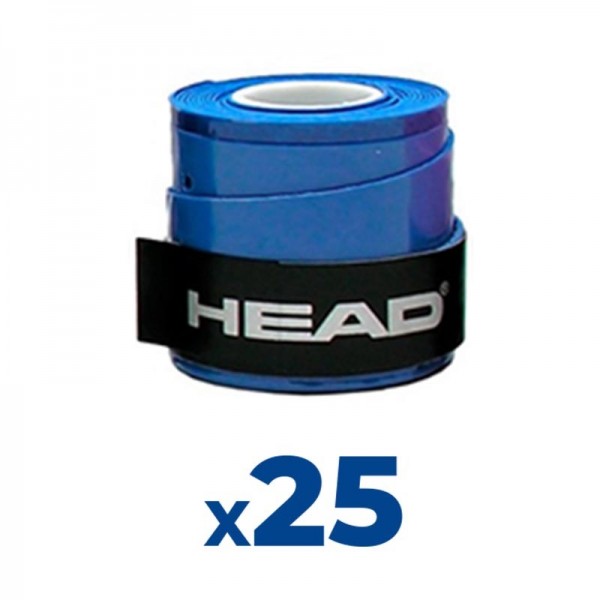 Overgrips Head Xtreme Soft Blue 25 Unidades - Oferta Barato Outlet