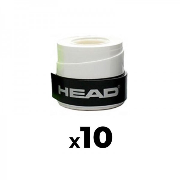 Overgrips Head Xtreme Soft White 10 Unidades - Oferta Barato Outlet