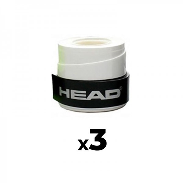 Overgrips Head Xtreme Soft White 3 Unidades - Oferta Barato Outlet