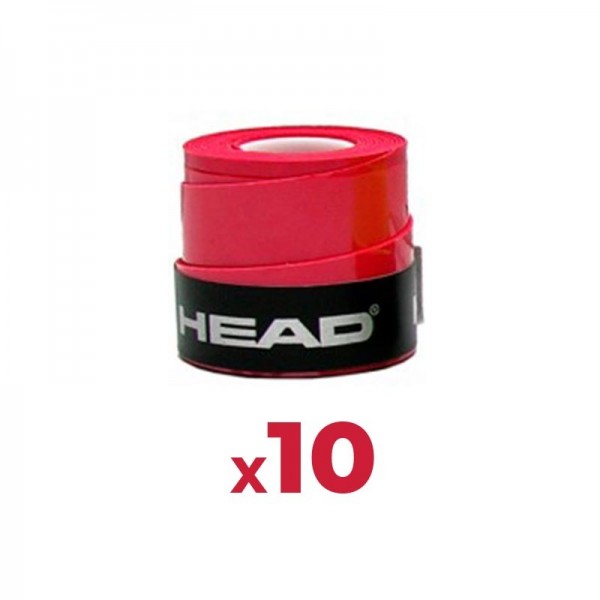 Overgrips Head Xtreme Soft Red 10 Unidades - Oferta Barato Outlet