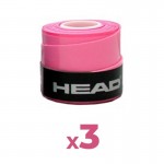 Overgrips Head Xtreme Soft Pink 3 Unidades - Oferta Barato Outlet