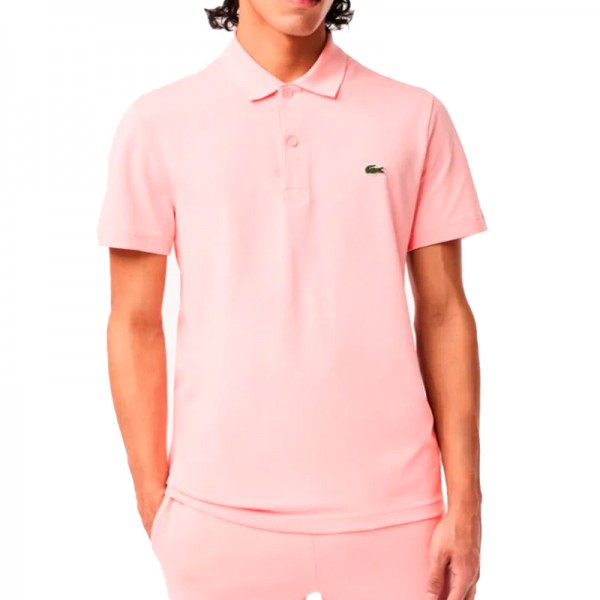 Polo Lacoste Regular Fit Rosa