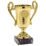 Troféu Cup 14,5 cm ouro