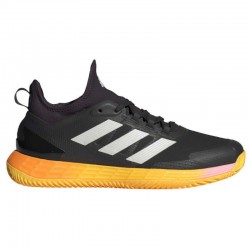 Adidas Adizero Ubersonic 4.1 Clay Preto Prata Laranja Shoes
