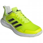 Adidas Defiant Speed Lime Fluor Sapatos Brancos
