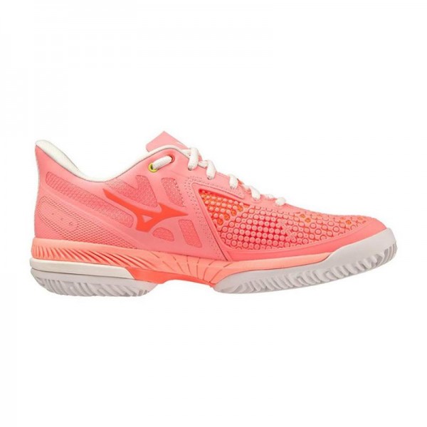 Tenis Mizuno Wave Exceed Tour 5 CC Coral Mulheres