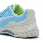 Puma Nova Smash Shoes Azul Brilhante Branco Cinza