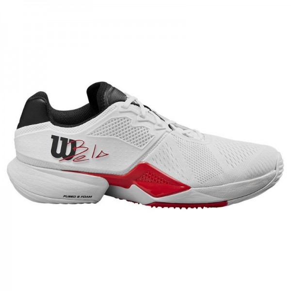 Wilson Bela Tour Branco Vermelho Preto Sapatos